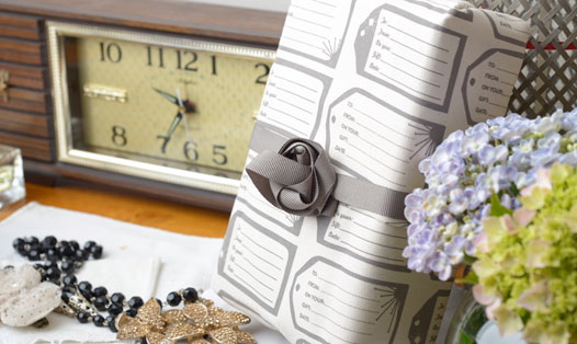 ecoChic eco-friendly gift wrapping cloth