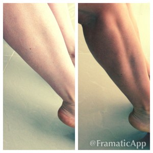 100% natural, certified organic self tan - before and after application