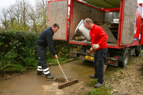 eco-friendly man and van rubbish clearance