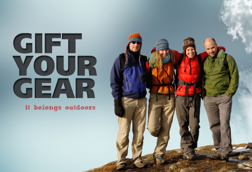 donate unwanted outdoor clothes