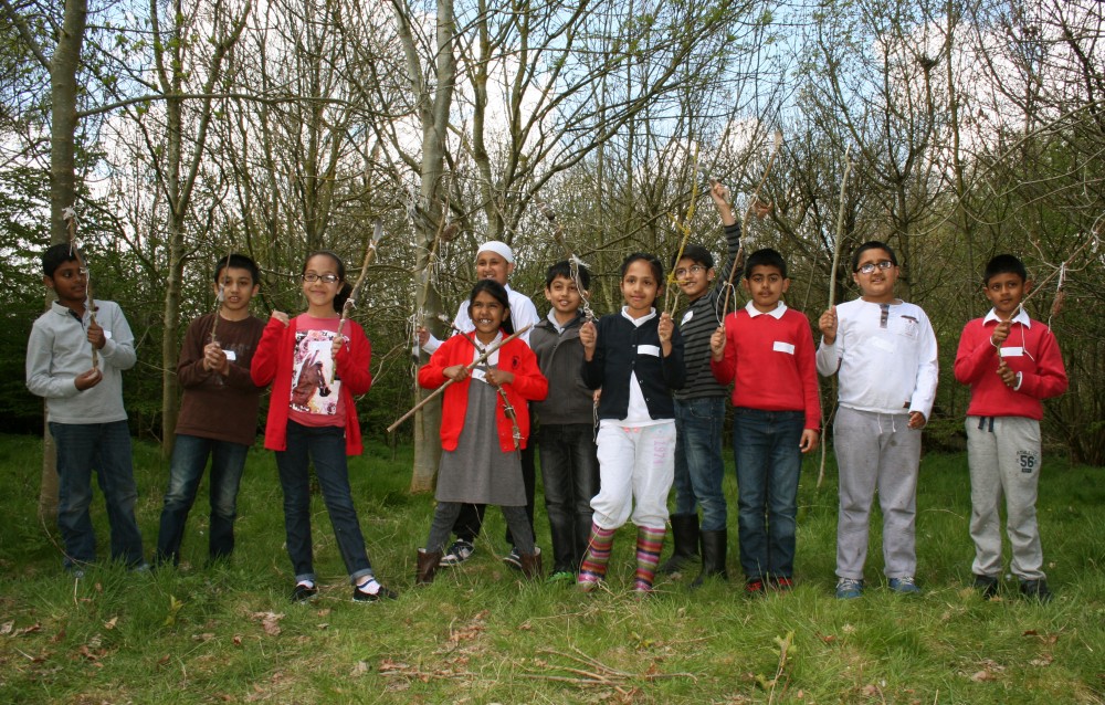 Forest School children