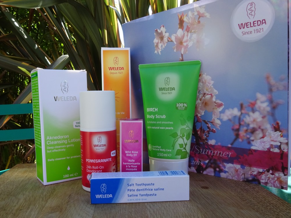Weleda products Summer 2018